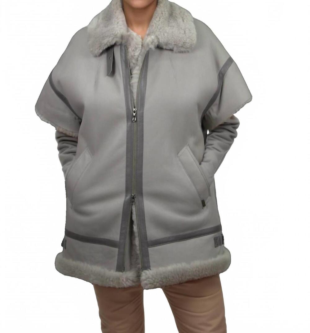 NEW LUSSO BENI axiom jacket in grey